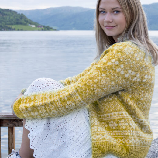 Sommerlykke Jakke Sennepsgul