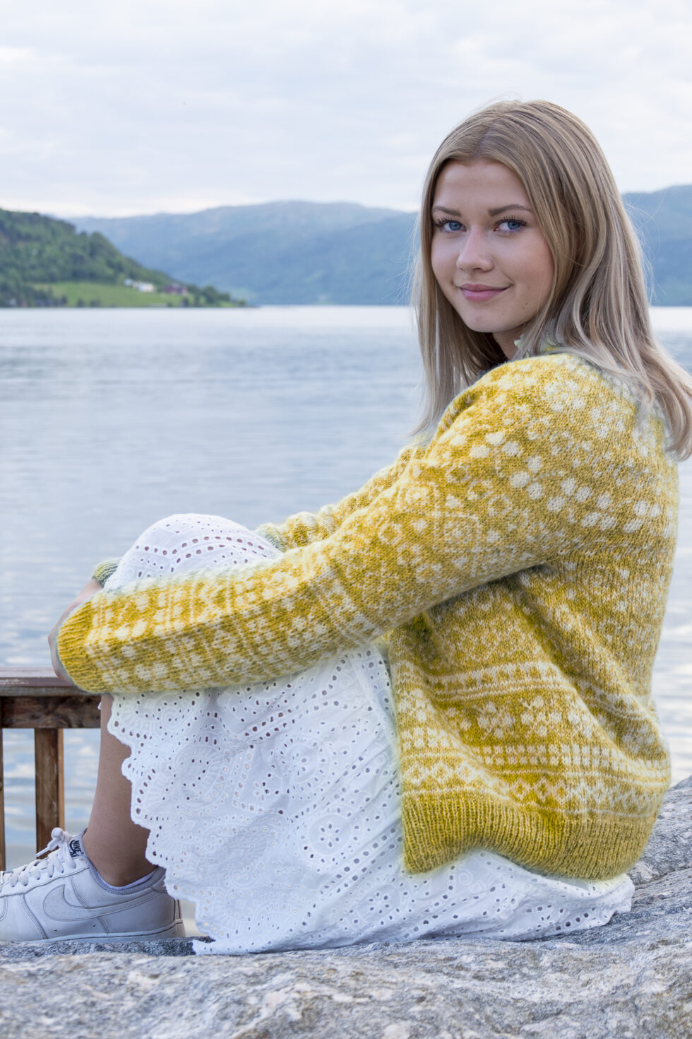 Sommerlykke Jakke Sennepsgul